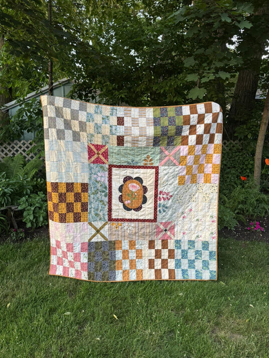 a blanket of roses